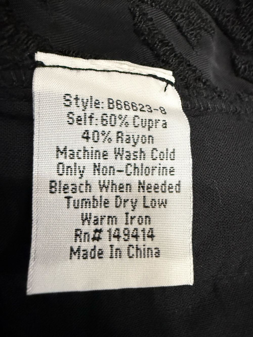 Johnny Was Hiro Houndstooth Wide Leg Pants Black NWT Small - Picture 9 of 10